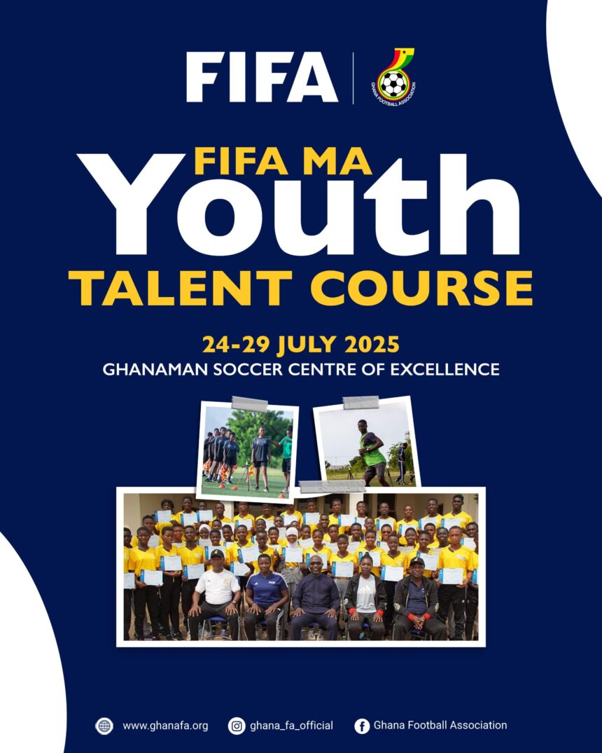 FIFA Male Young Talent Course set to begin July 24 at GSCE