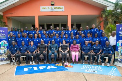 General Secretary Prosper Harrison Addo opens 2025 FIFA MA Young Talent Referees Course in Prampram