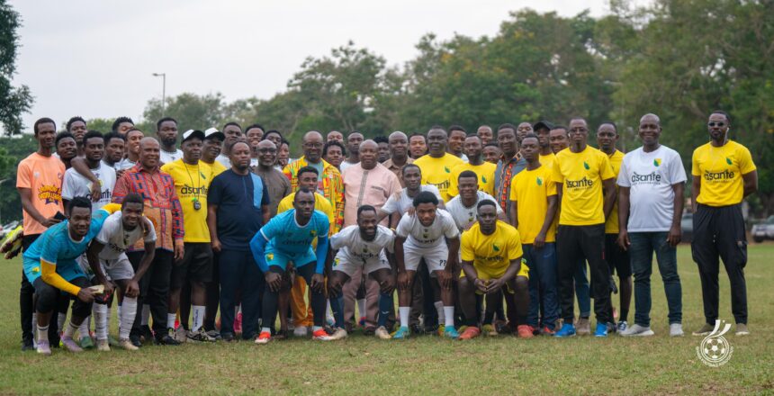 President Kurt E.S Okraku, EXCO visit Gold Stars FC ahead of CAF Champions League debut
