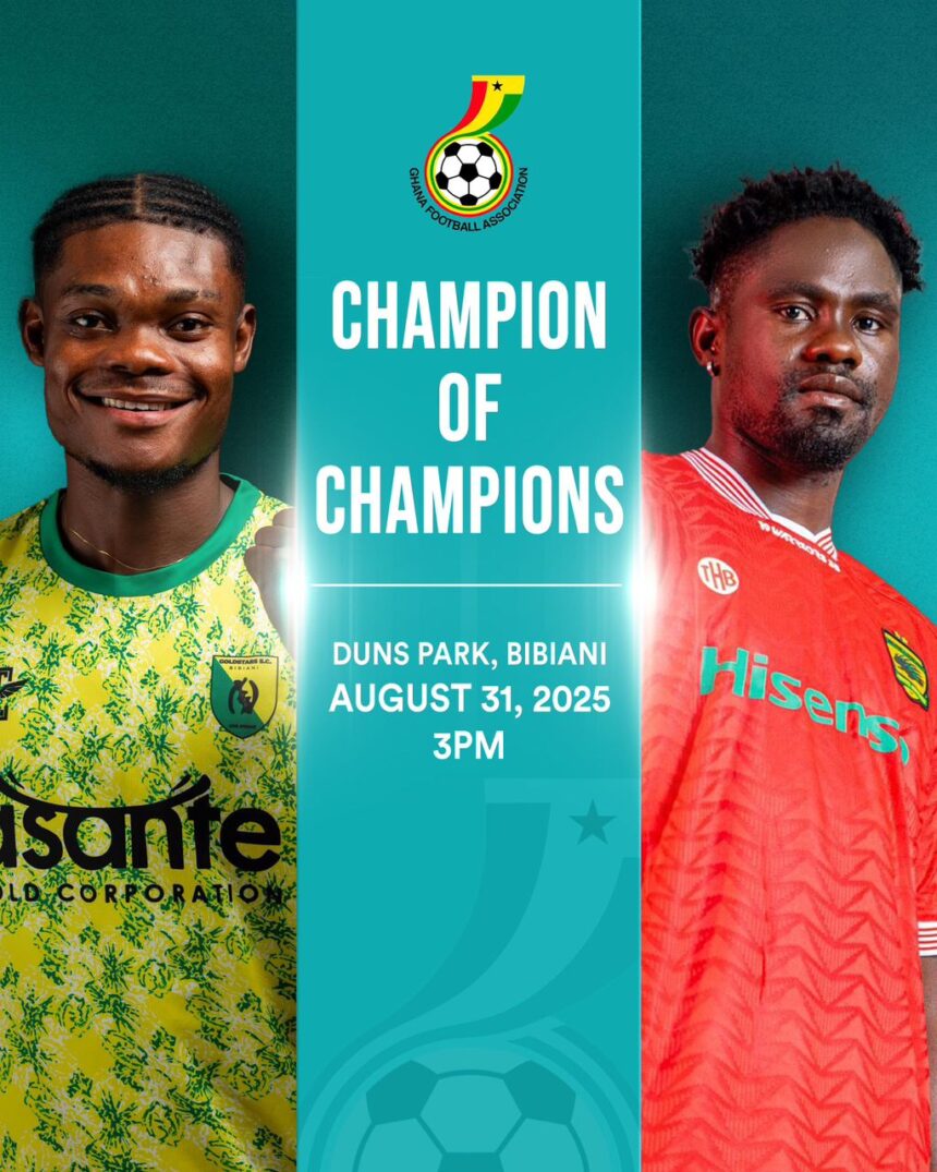 Champion of Champions: Gold Stars set for showdown against Asante Kotoko in Bibiani