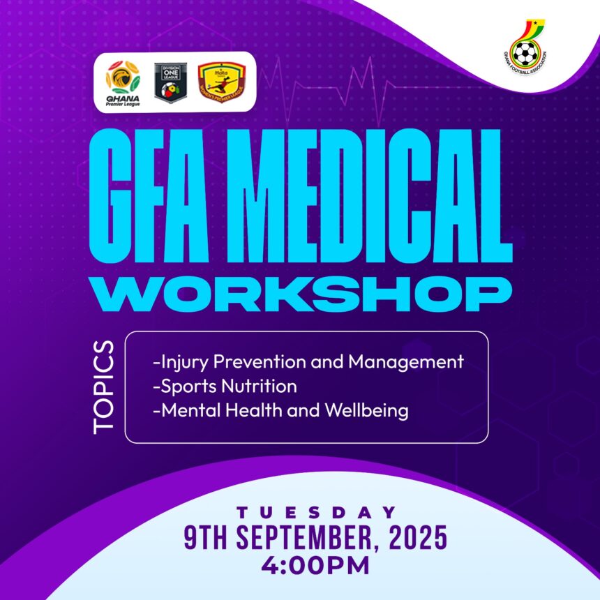 GFA to host one-day workshop for Club Medical Officers