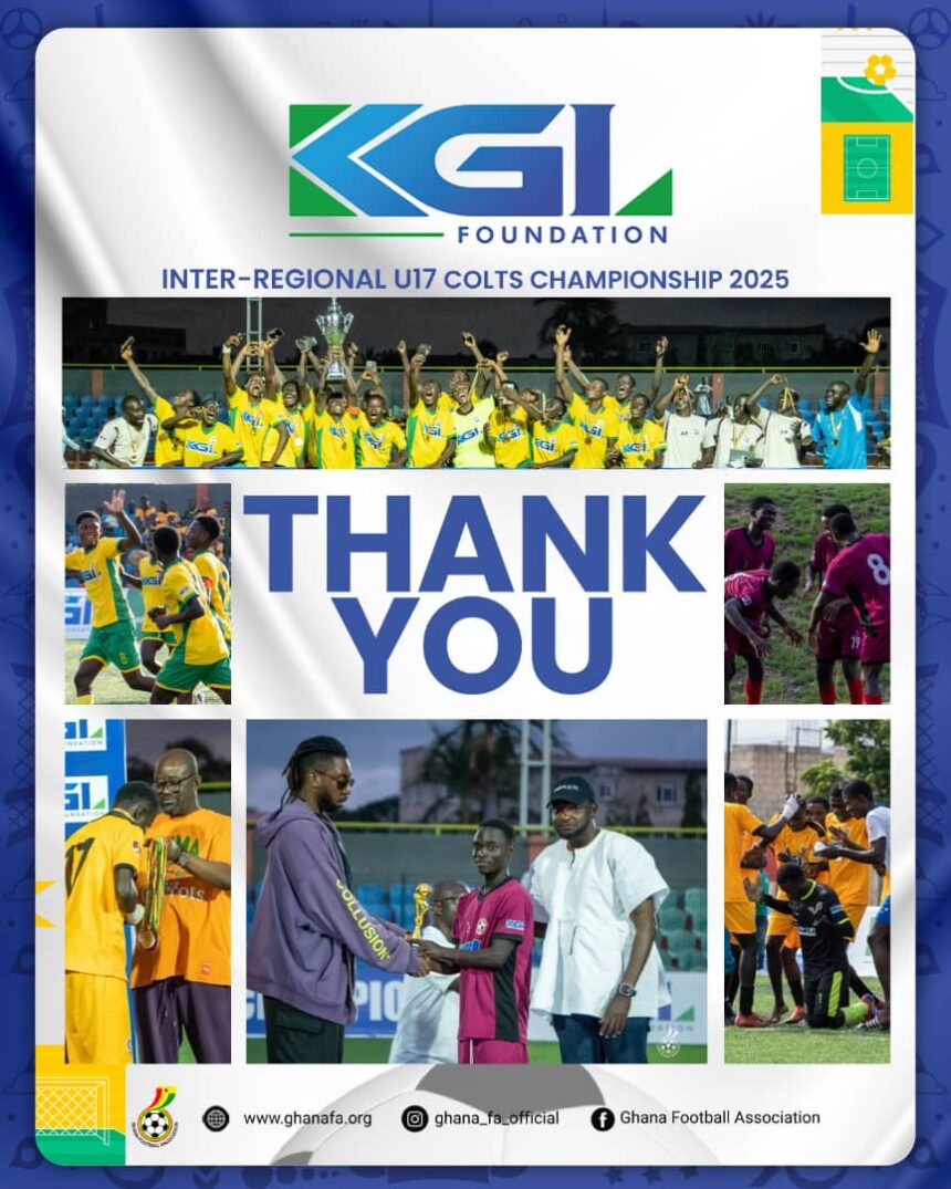 GFA hails KGL Group and KGL Foundation for Five Years of transformative support to Colts Football