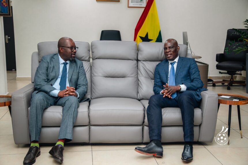 President Kurt E.S Okraku meets Education Minister to strengthen partnership between Football and Education