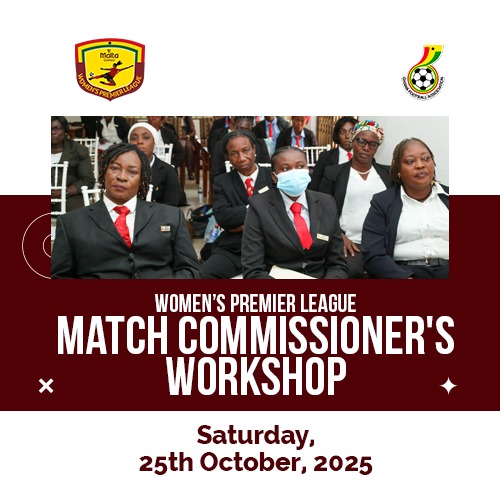 GFA organises workshop for Women’s Premier League Match Commissioners