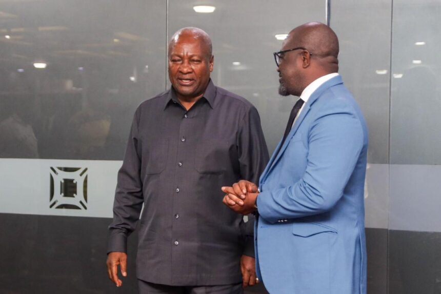 President Simeon-Okraku addresses Presidency during Black Queens' visit