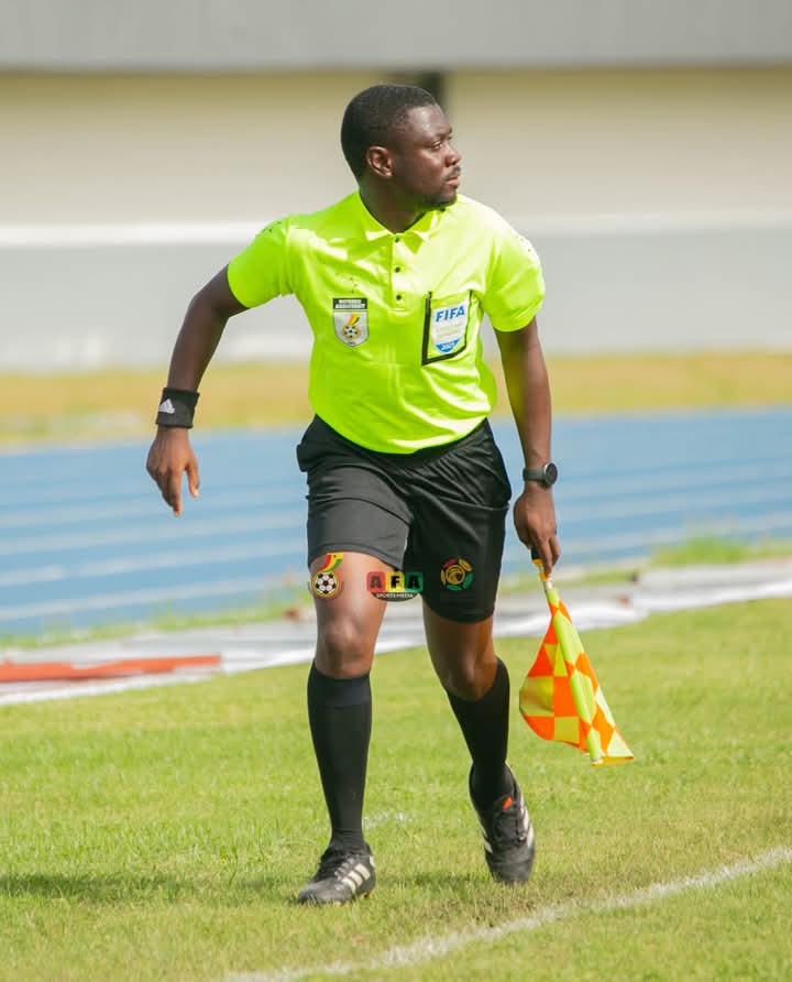 Roland Nii Addy to serve as Assistant Referee in Congo vs Sudan CHAN showdown