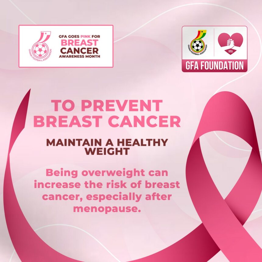 FIFA TDS Ghana: Reflo partners with Elite U-15 Girls Championship to empower young athletes during Breast Cancer awareness month