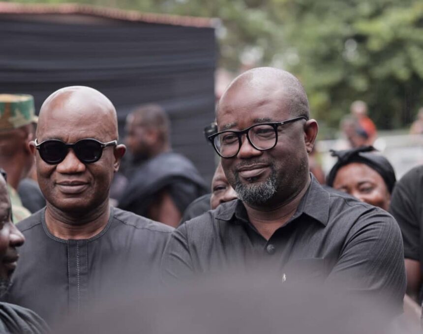 President Kurt Edwin-Simeon Okraku leads delegation to pay final respects to Asantehemaa