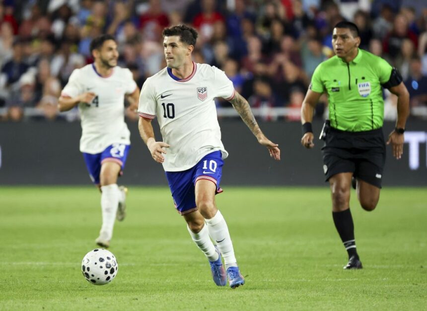 Christian Pulisic and the United States will open their World Cup campaign against Paraguay next year.