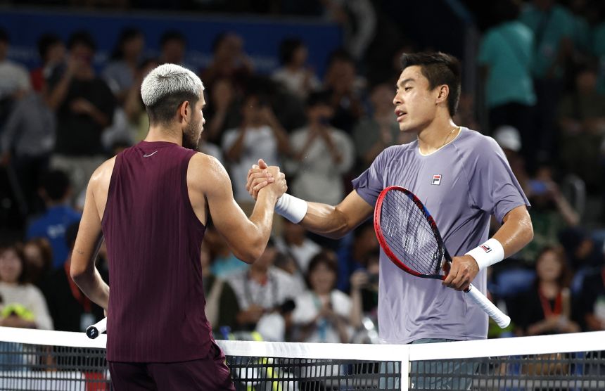 Alcaraz produced a brilliant performance against Brandon Nakashima in the quarterfinal.