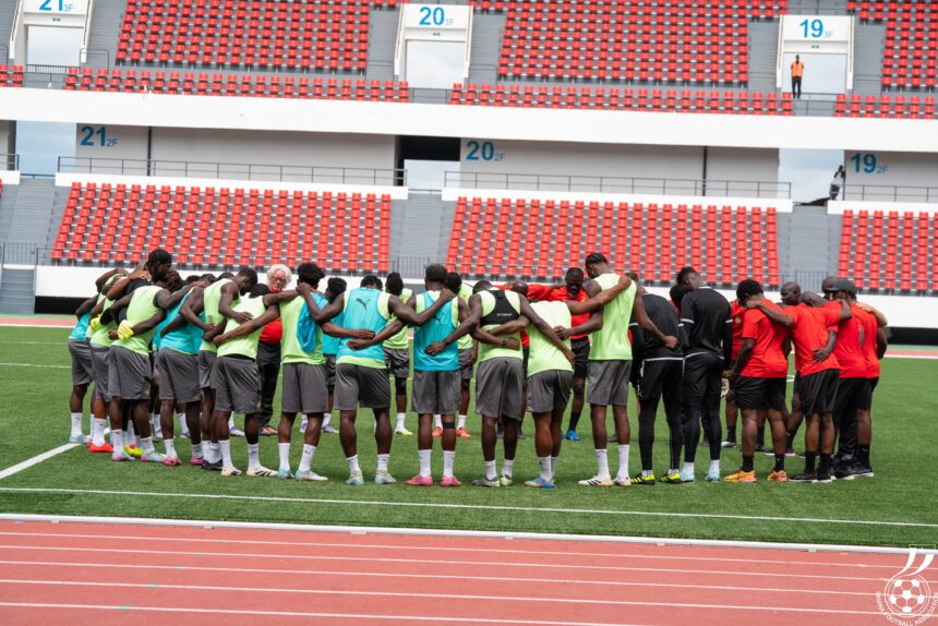 Training gallery: Getting set for Chad on Thursday