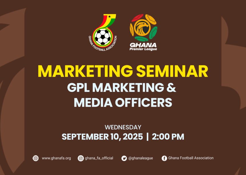 One-day workshop for Club Media and Marketing Officers slated for September 10