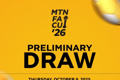 Draw for 2025–26 MTN FA Cup Preliminary stage set for Thursday, October 9
