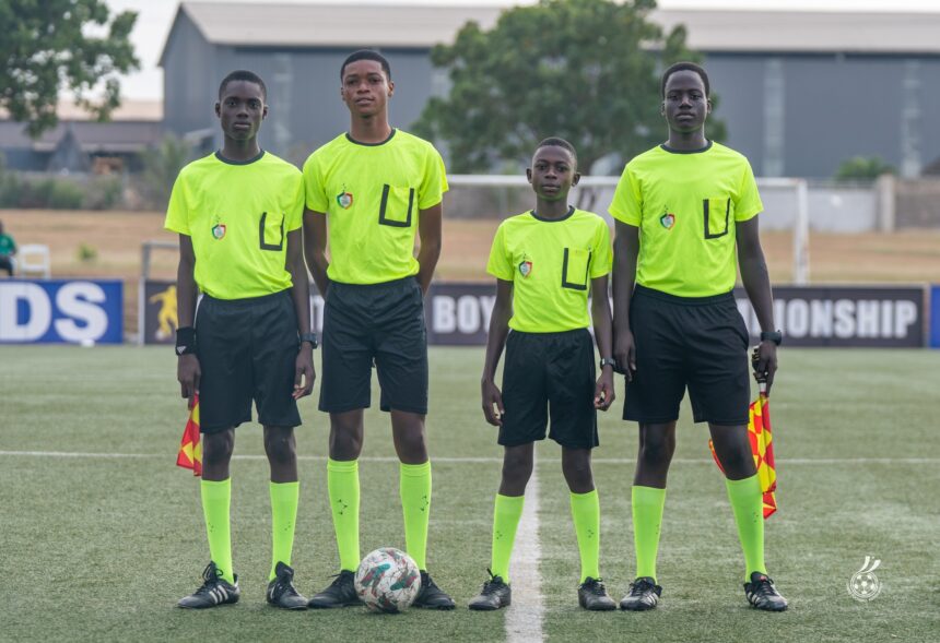 FIFA TDS: Catch Them Young Referees Shine with Flawless Officiating at Elite U15 Boys Colts Championship