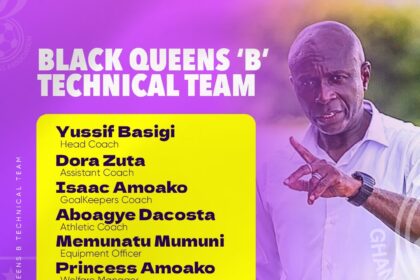 Yusif Basigi Named As Head Coach For Black Queens B