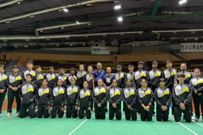 Indian team for 2025 Badminton Asia Junior Championships