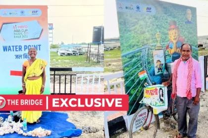 Peanut seller Samundri Devi and idli vendor Dinesh Pandit