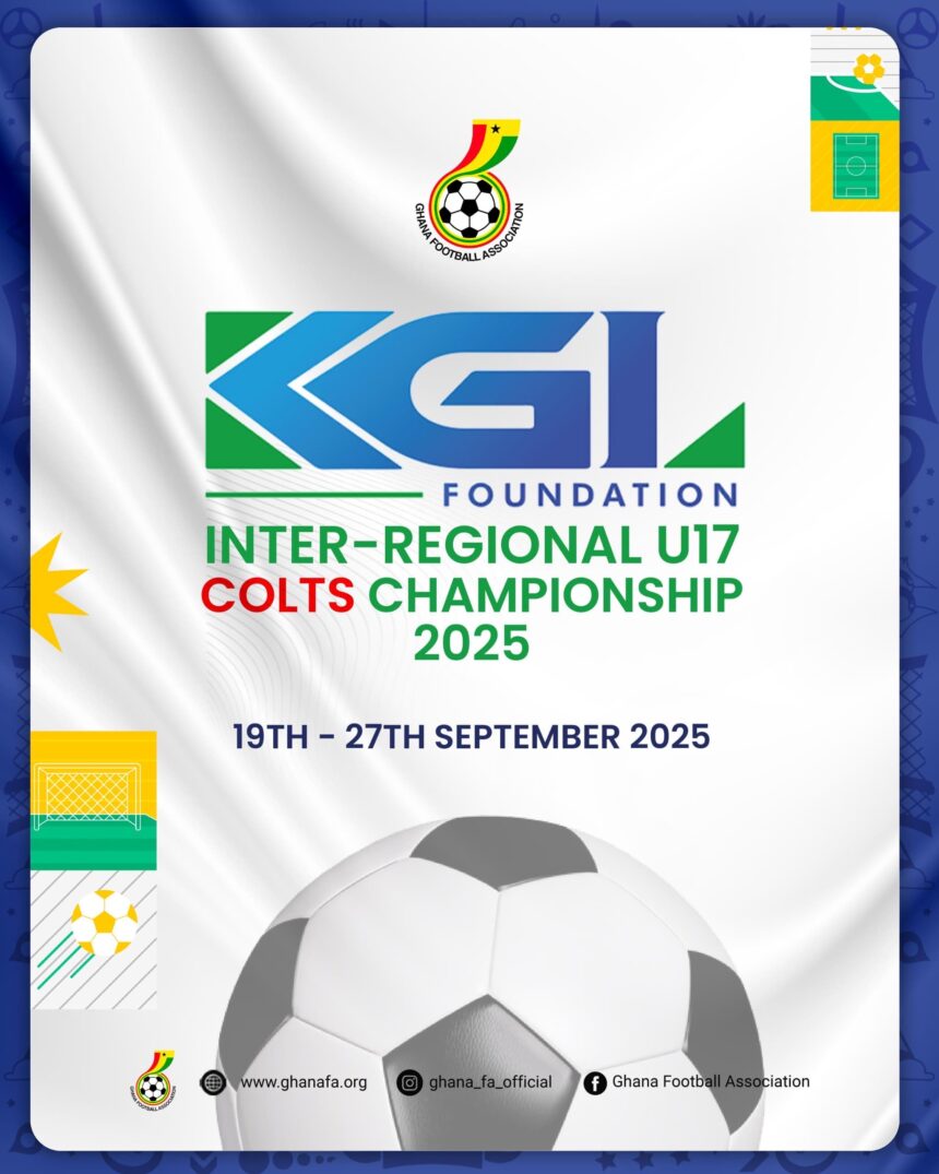 2025 Edition of KGL Inter-Regional U17 Colts Championship Set for September 19–27
