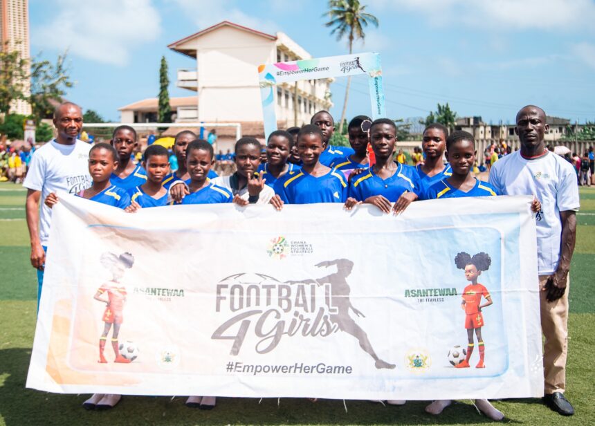 GFA hosts Football4Girls programme in Effia Kuma to promote grassroots Women’s Football