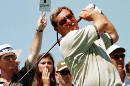 Fuzzy Zoeller, seen here in 1997, won the Masters in 1979 and the US Open in 1984.