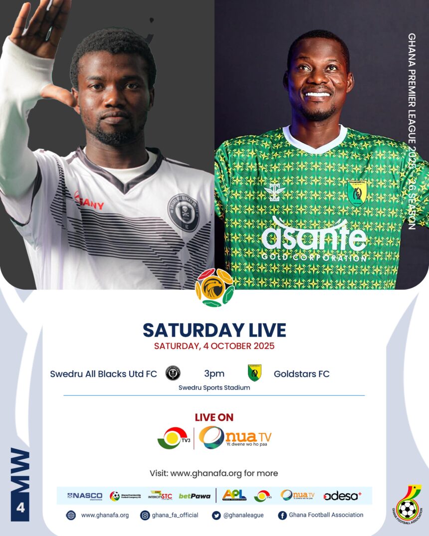 Premier League: Swedru All Blacks eye home boost as champions Bibiani Gold Stars return to action on Saturday