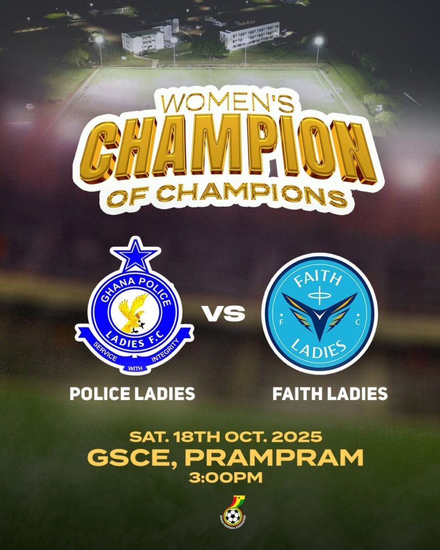 Women’s Champion of Champions set for Prampram showdown on October 18