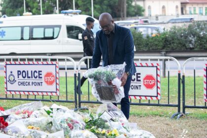 GFA lays wreath for Helicopter crash victims