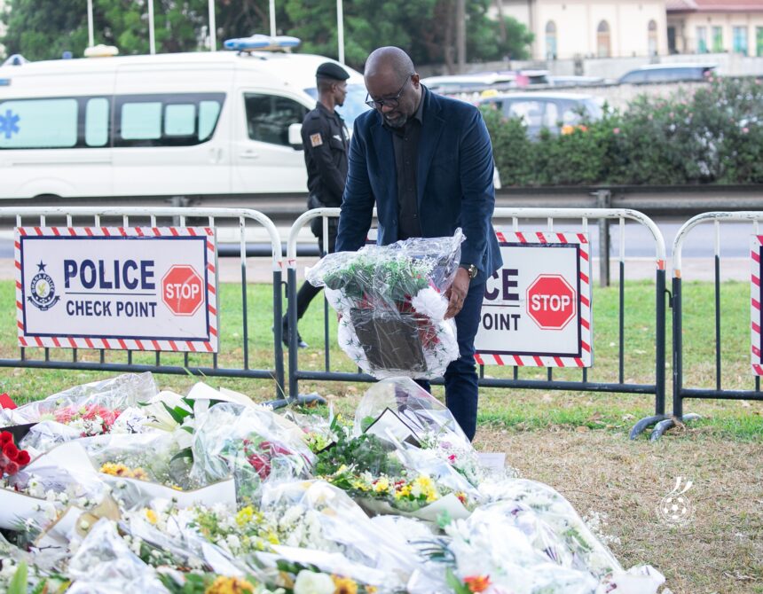 GFA lays wreath for Helicopter crash victims