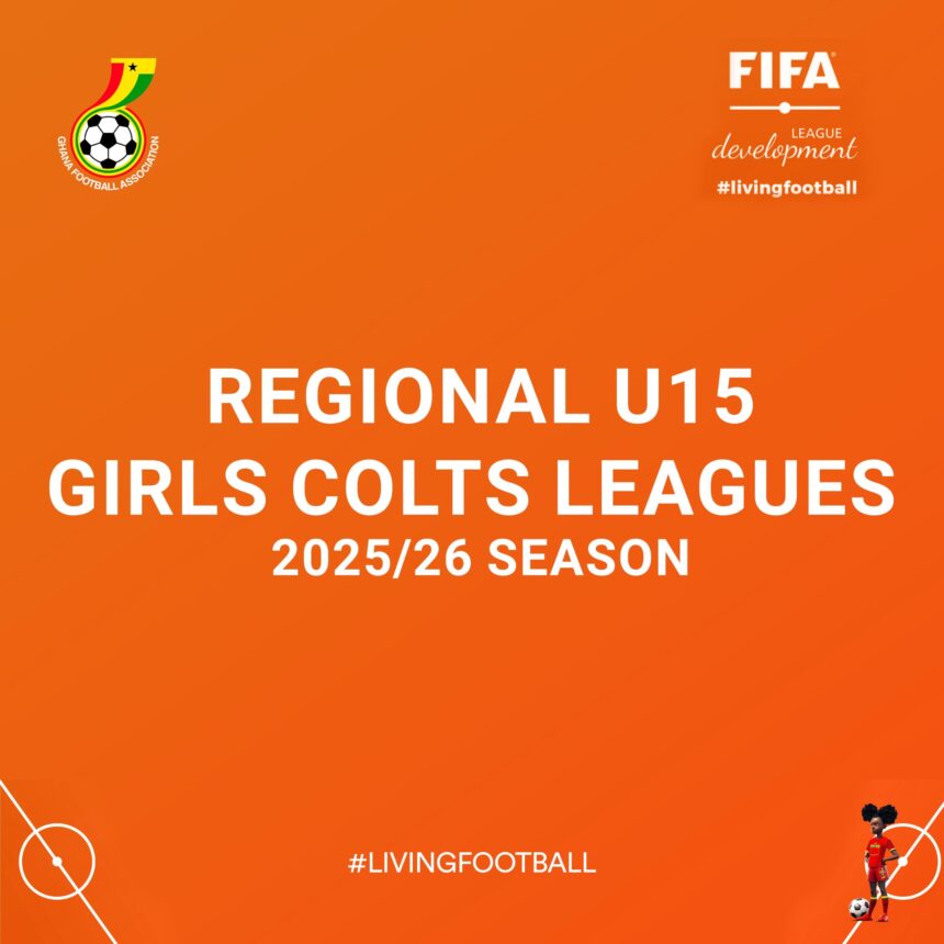 GFA to Introduce Nationwide U15 Girls Colts Leagues this season