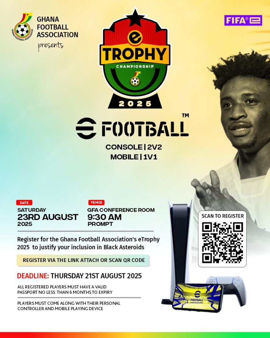 GFA to host eTrophy 2025 ahead of FIFAe World Cup Regional Qualifiers