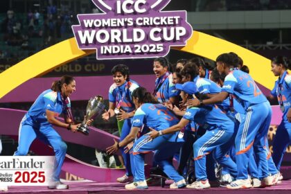 India winning the Women's World Cup, especially after three losses earlier in the tournament, is a moment that will be etched in memories. (Express Photo by Narendra Vaskar)
