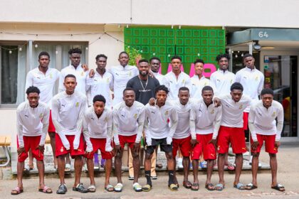 Kasim Adams inspires national U-19 Boys in Basel