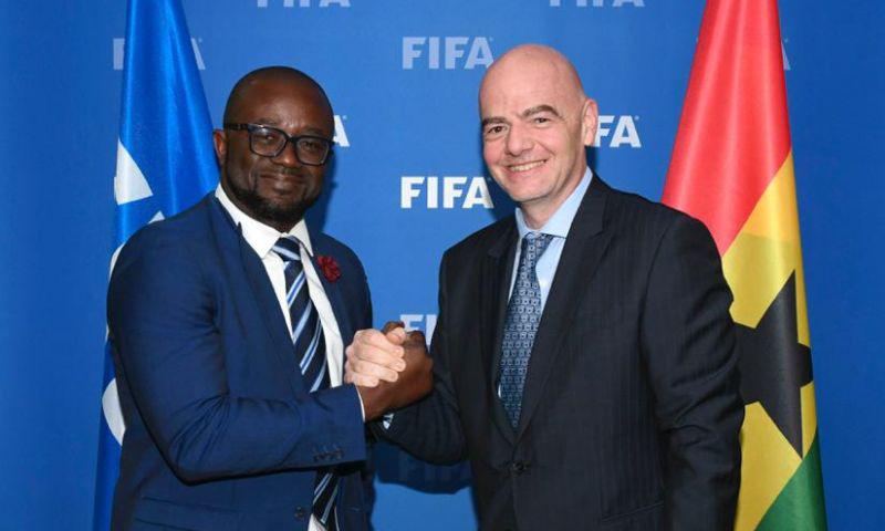 FIFA President Gianni Infantino congratulates Black Stars on 2026 World Cup spot
