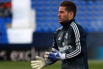 Footballer Luca Zidane in action. (FILE/Reuters)