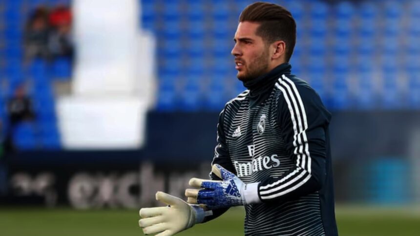Footballer Luca Zidane in action. (FILE/Reuters)
