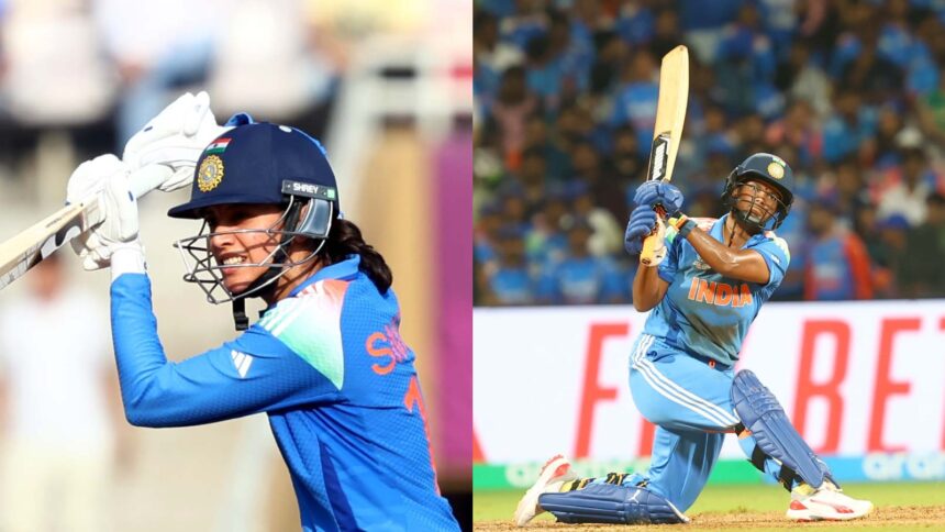 Smriti Mandhana Deepti Sharma Highest ODI run getters