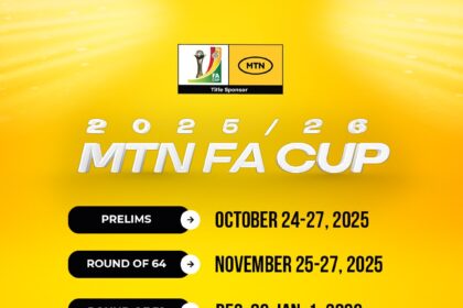 2025/26 MTN FA Cup Calendar announced