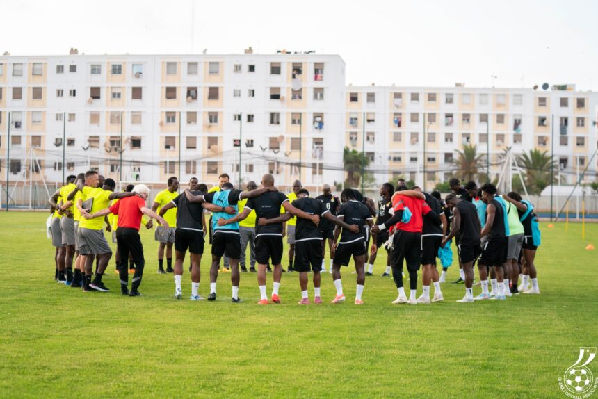 Twenty players train in Casablanca ahead of Central African Republic clash in Meknes