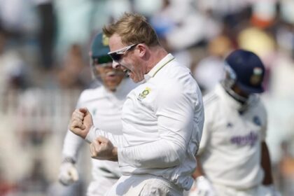 The match at the Eden Gardens ended in three days, with South Africa beating India by 30 runs, thus recording their first Test victory in the country in 15 years. (BCCI Photo)