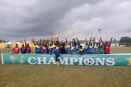Kwahu East and New Juaben Clinch Eastern Region Inter-District U17 and U15 Colts Championship