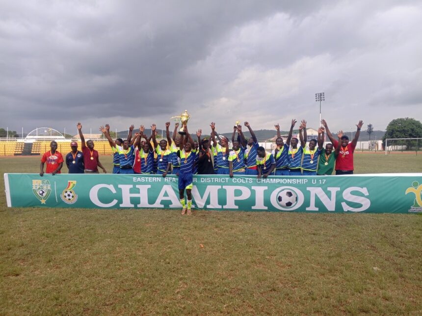 Kwahu East and New Juaben Clinch Eastern Region Inter-District U17 and U15 Colts Championship