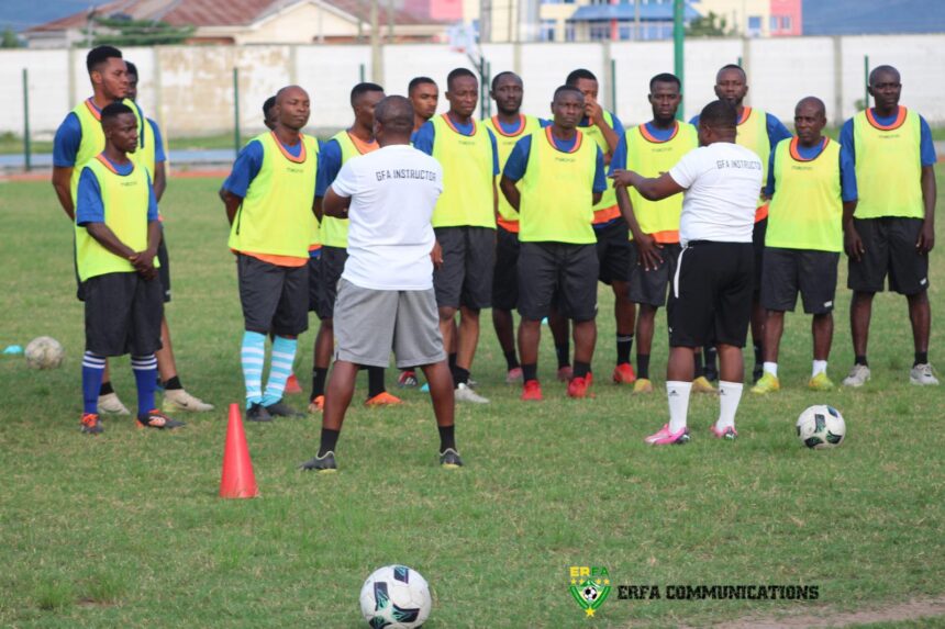 GFA Free License D Coaching Course Underway at Koforidua Sports Stadium for Eastern RFA