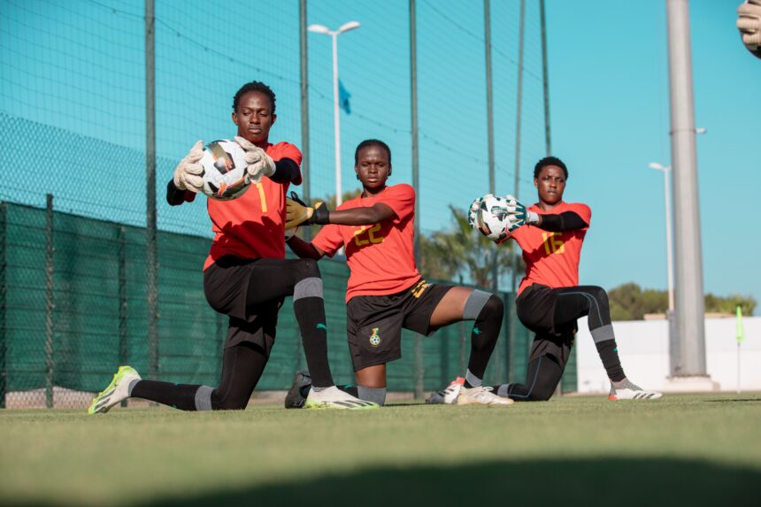 PHOTOS: Black Queens finalize training ahead of Algeria face-off in Quarterfinal