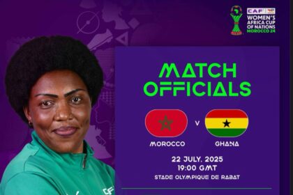 Suavis Iratunga to officiate crucial WAFCON clash between Morocco and Ghana  