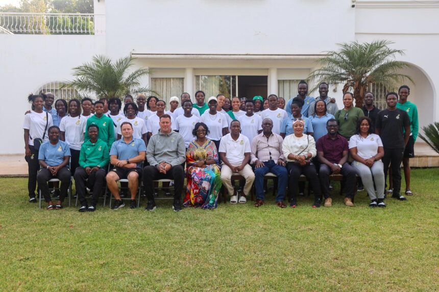 Black Queens boost morale with courtesy call to Ghana Ambassador in Morocco ahead of third-place playoff against South Africa