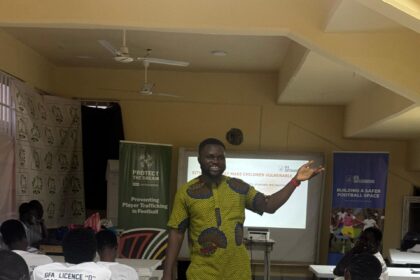 Coaches undergoing Free License D Coaching Course receive Safeguarding and Integrity Training in the Eastern Region