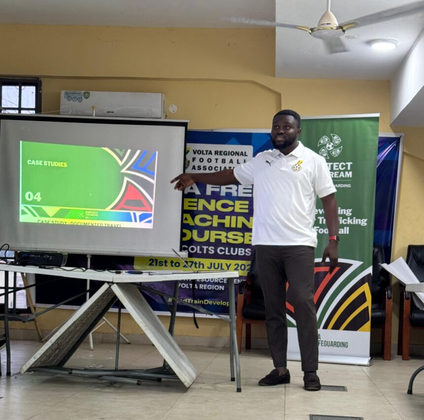 Free License D Coaches Trained on Safeguarding, Player Protection and Integrity Awareness in the Volta Region