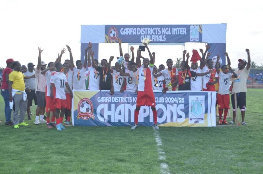 Siano SC Crowned 2024/25 GARFA KGL Colts Champions