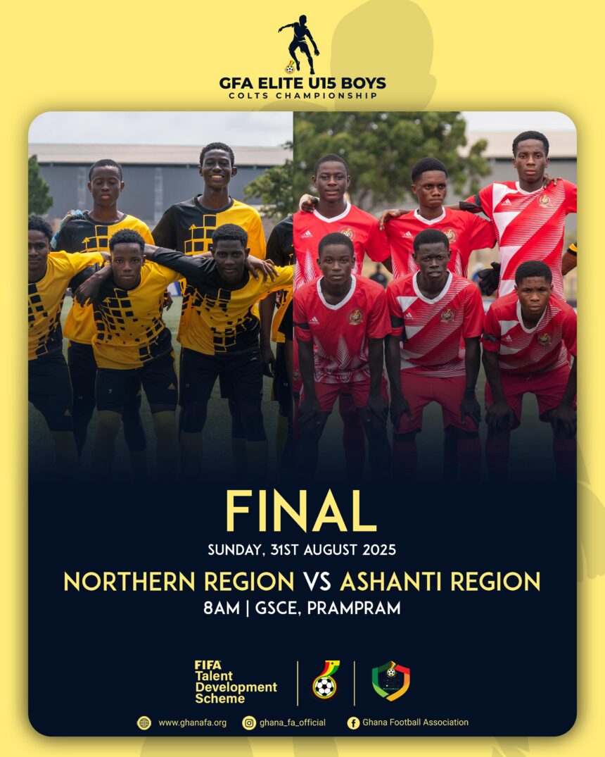 FIFA TDS: Northern Region Set for ‘Clash of the Titans’ with Ashanti Region in Elite U15 Boys Colts Championship Final