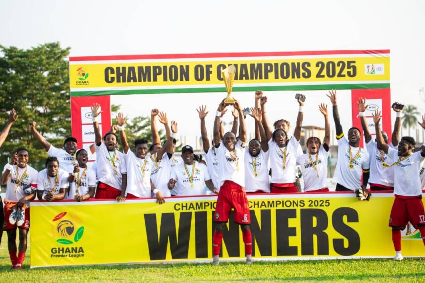 MATCH REPORT: Asante Kotoko edge GoldStars to clinch fourth ‘Champion of Champions’ crown